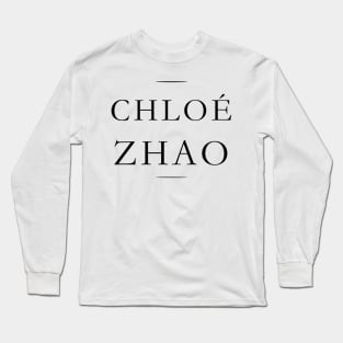 Chloé Zhao Long Sleeve T-Shirt